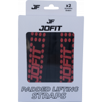 Jofit Padded Straps Siyah - Kırmızı